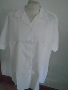 ROYAL NAVY WOMENS SHORT SLEEVE UNIFORM BLOUSE VARIOUS SIZES GENUINE RN ISSUE - Picture 1 of 5