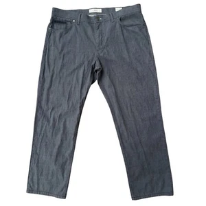 Brax Feel Good Pants Mens 38x34 (38x28) Cooper Fancy Regular Fit Stretch Gray - Picture 1 of 7
