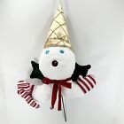 Mr Bingle Open Arms Plush Snowman Pick Christmas Ornament 19X15in New Orleans