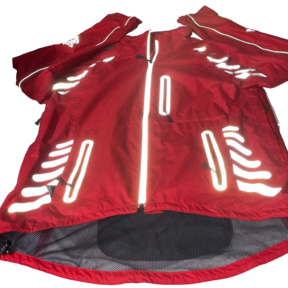 Vintage men red Altura Night Vision Evo Cycling Jackets in M|L32 W22|SKU 6125 - Image 1 of 4