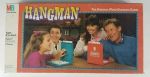 HANGMAN 1988 by Milton Bradley Replacement Game Box And Instructions - Picture 1 of 4