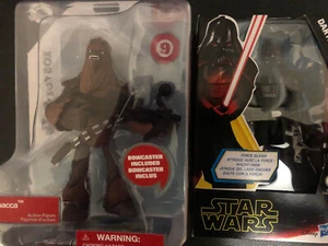 Disney Animated Star Wars Action Figures: Chewbacca and Darth Vader - Picture 1 of 8