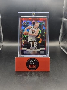 2023-24 Contenders Optic Nikola Jokić #21 Red Cracked Ice Prizm /175 Nuggets - Bild 1 von 2