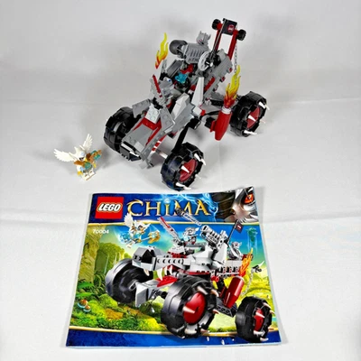 Lego Chima 70004 Wakz’s Pack Rastreador Completo com Manual – Aposentado - Imagem 1 de 4