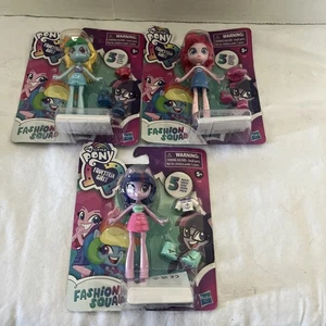 My Little Pony EQUESTRIA GIRLS. Fashion Squad Rainbow, Pinkie, Twilight - Picture 1 of 4