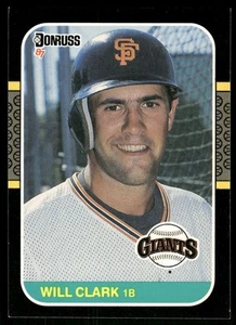 Will Clark 1987 Donruss #66 Rookie San Francisco Giants - Picture 1 of 2