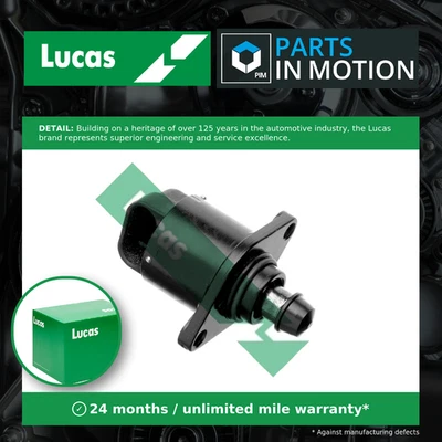 Idle Control Valve fits RENAULT AVANTIME 2.0 01 to 03 Auxiliary Air Lucas New - Image 1 of 4