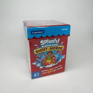 Gioco di Lettura Sigillato Lakeshore Splash Sight-Words K-1 Educativo Bambini - Foto 1 di 5