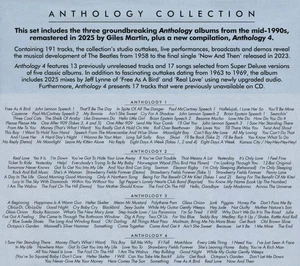 THE BEATLES ANTHOLOGY COLLECTION [2025 EDITION] [8 CD BOXSET] NEW CD - Picture 1 of 1