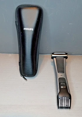 Philips Norelco BG7040/42 Men's Body Groomer Black Silver Razor Only - Image 1 of 4