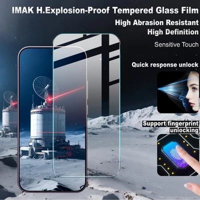 imak Para Xiaomi 17 Pro Max, Protector Pantalla Cristal Soporte Desbloqueo Huellas Dactilares Foto 1 de 4
