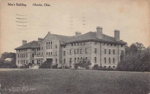 Men's Building Oberlin College Ohio 1934 postcard - Picture 1 of 2