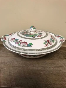 Vintage China JOHNSON Bros England Indian Tree Retired 10” Round Serving BOWL - Picture 1 of 2