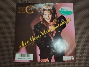 C.C.CATCH-ARE YOU MAN ENOUGH VIPX-1874 JAPAN ORIGINAL ISSUE 7"45 - Picture 1 of 4