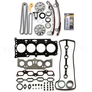 Timing Chain Kit W/ Head Gasket Set For Toyota Camry Matrix Solara 2001-2010 - Picture 1 of 8