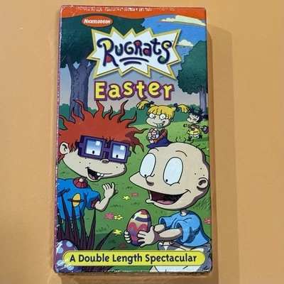 Nickelodeon Rugrats Easter VHS 1998 New Sealed Rare Double Length Kids Cartoon - Image 1 of 2