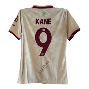 Harry Kane signed shirt COA PHOTO PROOF AFTAL JERSEY BAYERN MUNICH ENGLAND SPURS - Picture 1 of 5