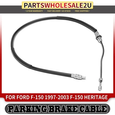 Rear Left Side Parking Brake Cable for Ford F-150 1997-2003 F-150 Heritage 2004 - Image 1 of 4