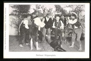 Dachau, Dachauer Krippenspiele, Ansichtskarte - Bild 1 von 2
