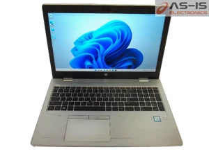 *AS-IS* HP ProBook 650 G5 Core i5-8265U 1.60GHz 8GB 256GB SSD W11 Laptop (H225) - Picture 1 of 6