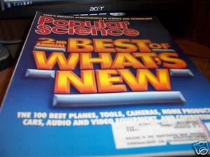 Popular Science 12/1989 2nd Annual Best of What's New - Foto 1 di 1