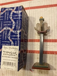 CONCORD DOLLHOUSE NOAH'S ARK COLLECTIORS ELEPHANT COAT RACK #1306, NIB!! - Picture 1 of 2