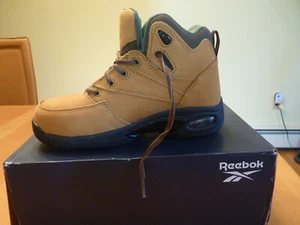 Reebok RB438 Women's Tyak Athletic Composite Toe SD Golden Tan Work Boots - Picture 1 of 6