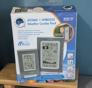 Combo de estación meteorológica inalámbrica La Crosse Technology 11-IT caja abierta - Imagen 1 de 15