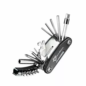 Rock Bros Bicycle Repair Tool Multi Function Folding Mini Tool 16 in 1 - Picture 1 of 1