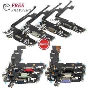 For Apple iPhone 12 Pro Max 12 Mini Charging Port Dock Mic Flex Replacement OEM - Picture 1 of 66