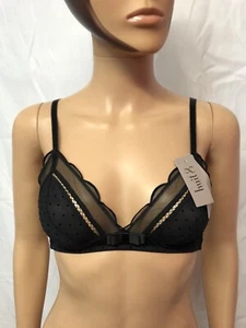 Women's Bra Eight Size 90 A Colors Black New !! - Picture 1 of 8