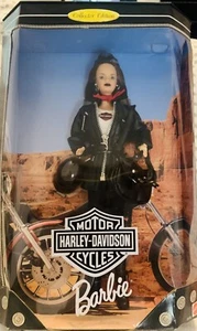 1998 Harley Davidson Barbie Puppe #3 Sammleredition Barbie Sammlerstücke Neu - Bild 1 von 2