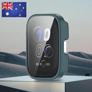 Hard PC Bumper & Tempered Glass Film Solid for Amazfit Bip 5 Unity Accessories - Zdjęcie 1 z 30