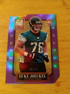 2013 Elite status rookie rc Luke Joeckel, card #158, #37/76 - Picture 1 of 2