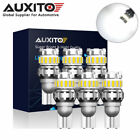 6X Auxito 921 T15 Led Reverse Back Up Light Bulb 6500K White Canbus Error Free