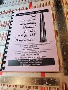 DAS KOMPLETTE WIEDERLADEHANDBUCH FÜR DIE .356 WIN & .358 WIN, LADEBÜCHER USA (NEU) - Bild 1 von 2