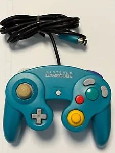 Raro! Controller Nintendo GameCube blu smeraldo - Foto 1 di 5