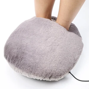 Electric Foot Warmer Under Desk Heating Pad Winter Warming Plush Flannel Leg - Picture 1 of 9