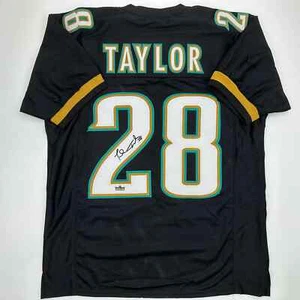 Facsimile Autographed Fred Taylor Jacksonville Black Reprint Jersey Size Mens XL - Picture 1 of 4