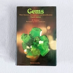 Gems Their Sources, Descriptions, and Identification, R Webster, Fourth Edition - Picture 1 of 5