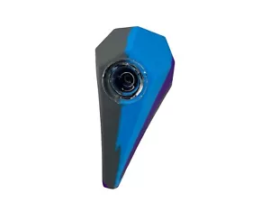 Precioso cuenco de vidrio de silicona con forma de cono de 4,3 pulgadas - Imagen 1 de 7
