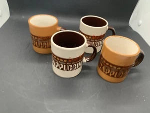 Cappuccino cups set of 4 - Picture 1 of 8