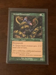 Magic the Gathering Torment Krosan Constrictor - Picture 1 of 2
