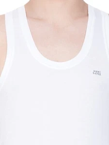 Lux Cozi Men's Children Cotton Vest White Pack of 1 - Picture 1 of 4