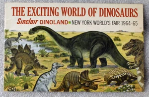 SINCLAIR DINOLAND Exciting World of Dinosaurs WORLD'S FAIR 1964-65 New York - Picture 1 of 2
