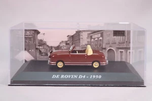 LK854 IXO Altaya 1/43 De Rovin D4 cabriolet Voitures Françaises Autrefois 29 - Bild 1 von 5