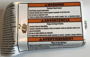 Genuine 8268991 Whirlpool Dishwasher Cover box WP8268991 - Picture 1 of 2