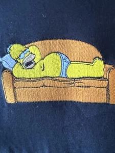 T-shirt uomo The Simpsons Primark ricamata Homer Simpson taglia M - Foto 1 di 6