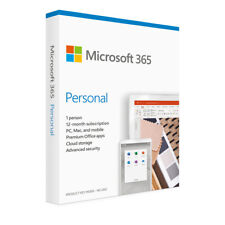 Microsoft Office 365 Personal ONE YEAR Subscription of Latest MS OFFICE