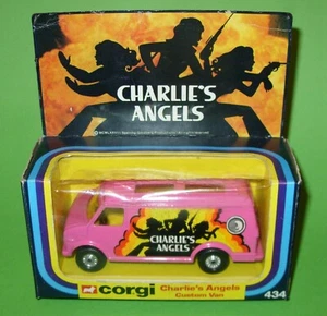 Corgi / 434 Charlie's Angels Custom Chevy Van / Boxed - Picture 1 of 11